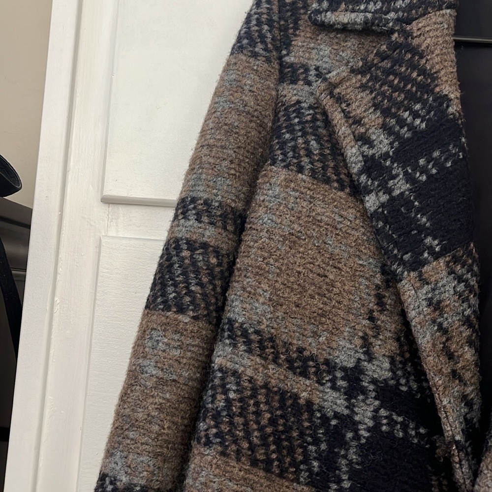 Zara mens wool coat